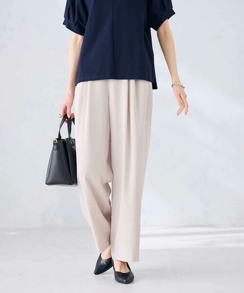 a.v.v / アー・ヴェ・ヴェ チノ・ワークパンツ | 2タックワイドパンツ【セットアップ対応】 | 詳細2