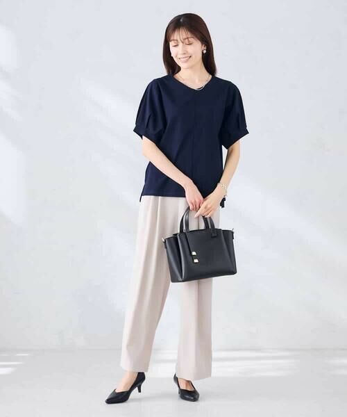 a.v.v / アー・ヴェ・ヴェ チノ・ワークパンツ | 2タックワイドパンツ【セットアップ対応】 | 詳細4