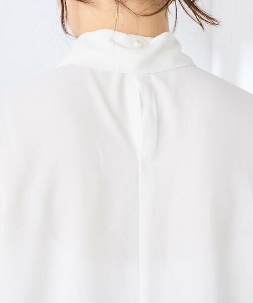 a.v.v / アー・ヴェ・ヴェ シャツ・ブラウス | 【洗える】2WAY袖プリーツボウタイブラウス | 詳細11