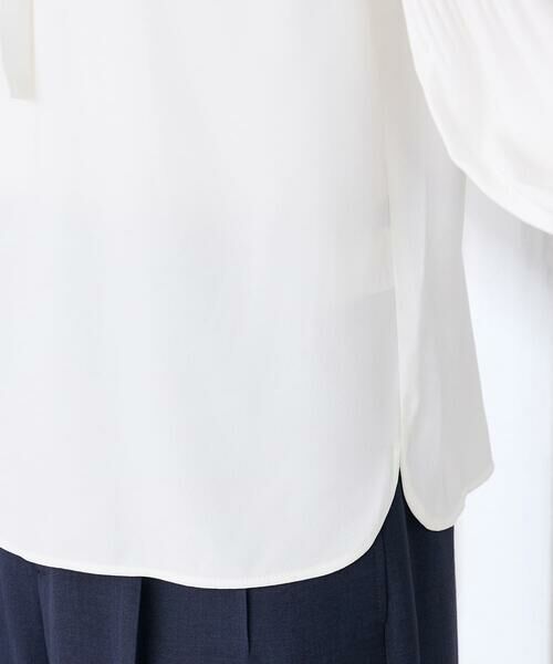 a.v.v / アー・ヴェ・ヴェ シャツ・ブラウス | 【洗える】2WAY袖プリーツボウタイブラウス | 詳細14