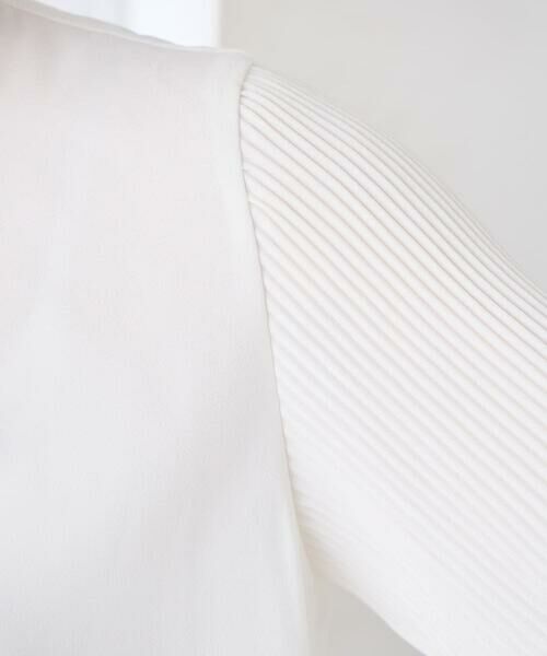 a.v.v / アー・ヴェ・ヴェ シャツ・ブラウス | 【洗える】2WAY袖プリーツボウタイブラウス | 詳細15