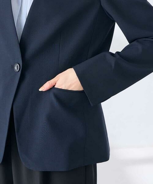 a.v.v / アー・ヴェ・ヴェ ノーカラージャケット | 【接触冷感/イージーケア/UVカット/吸水速乾】サマーストレッチノーカラージャケット | 詳細22