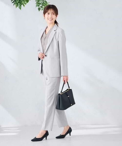 a.v.v / アー・ヴェ・ヴェ テーラードジャケット | 【接触冷感/イージーケア/UVカット/吸水速乾】サマーストレッチテーラードジャケット | 詳細12