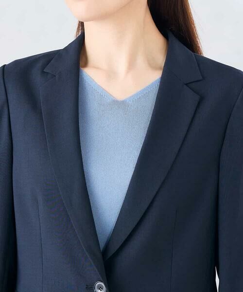 a.v.v / アー・ヴェ・ヴェ テーラードジャケット | 【接触冷感/イージーケア/UVカット/吸水速乾】サマーストレッチテーラードジャケット | 詳細16