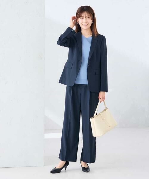 a.v.v / アー・ヴェ・ヴェ テーラードジャケット | 【接触冷感/イージーケア/UVカット/吸水速乾】サマーストレッチテーラードジャケット | 詳細2