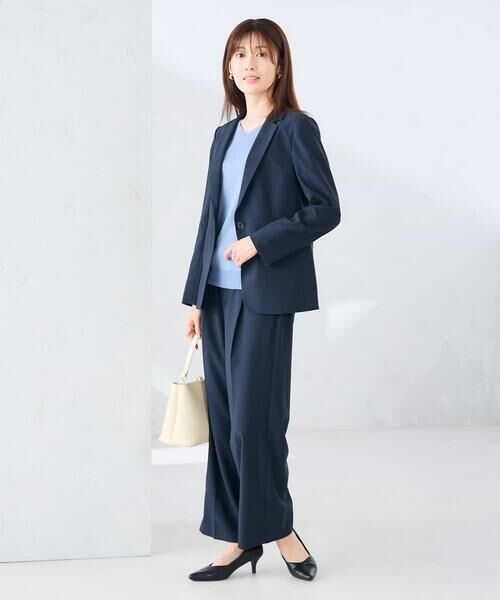 a.v.v / アー・ヴェ・ヴェ テーラードジャケット | 【接触冷感/イージーケア/UVカット/吸水速乾】サマーストレッチテーラードジャケット | 詳細5