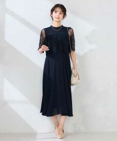 a.v.v / アー・ヴェ・ヴェ ロング・マキシ丈ワンピース | 【結婚式/お呼ばれに】レースドッキングワンピース