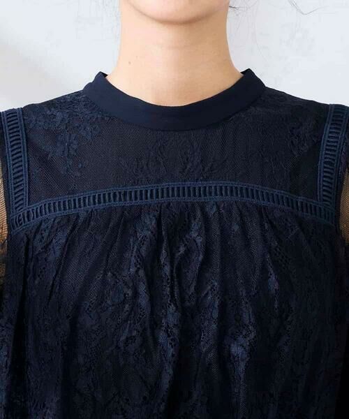 a.v.v / アー・ヴェ・ヴェ ロング・マキシ丈ワンピース | 【結婚式/お呼ばれに】レースドッキングワンピース | 詳細14