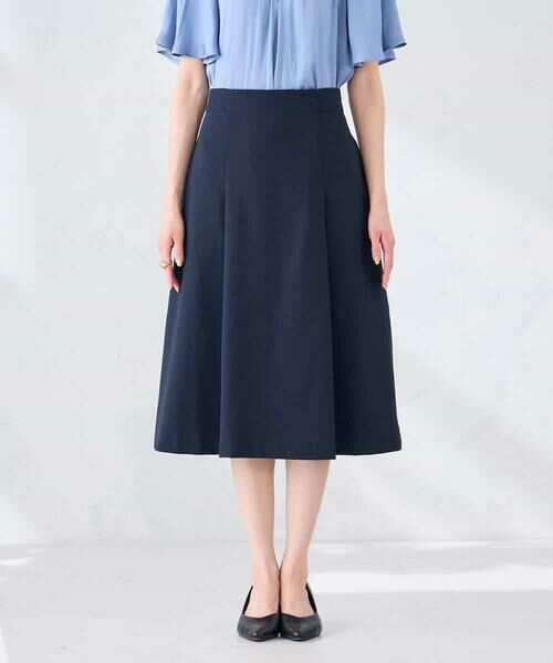 a.v.v / アー・ヴェ・ヴェ ミニ・ひざ丈スカート | 【接触冷感/イージーケア/UVカット/吸水速乾】サマーストレッチフレアスカート | 詳細20