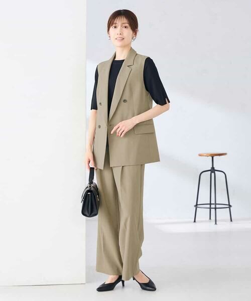 a.v.v / アー・ヴェ・ヴェ セットアップ | 【接触冷感/イージーケア/UVカット/吸水速乾】サマーストレッチダブルジレジャケット | 詳細11