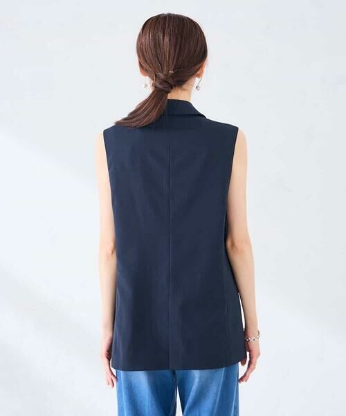 a.v.v / アー・ヴェ・ヴェ セットアップ | 【接触冷感/イージーケア/UVカット/吸水速乾】サマーストレッチダブルジレジャケット | 詳細22