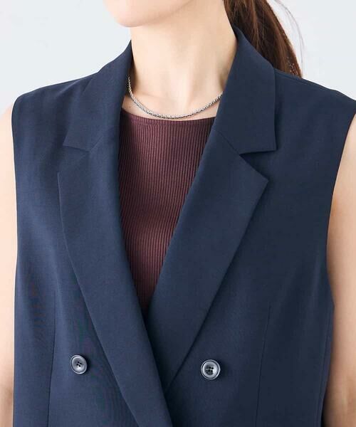 a.v.v / アー・ヴェ・ヴェ セットアップ | 【接触冷感/イージーケア/UVカット/吸水速乾】サマーストレッチダブルジレジャケット | 詳細23