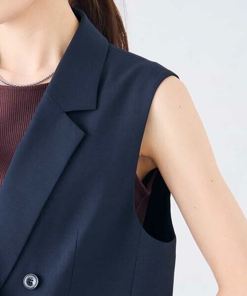 a.v.v / アー・ヴェ・ヴェ セットアップ | 【接触冷感/イージーケア/UVカット/吸水速乾】サマーストレッチダブルジレジャケット | 詳細24