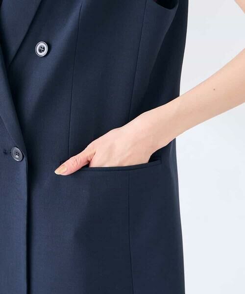 a.v.v / アー・ヴェ・ヴェ セットアップ | 【接触冷感/イージーケア/UVカット/吸水速乾】サマーストレッチダブルジレジャケット | 詳細25