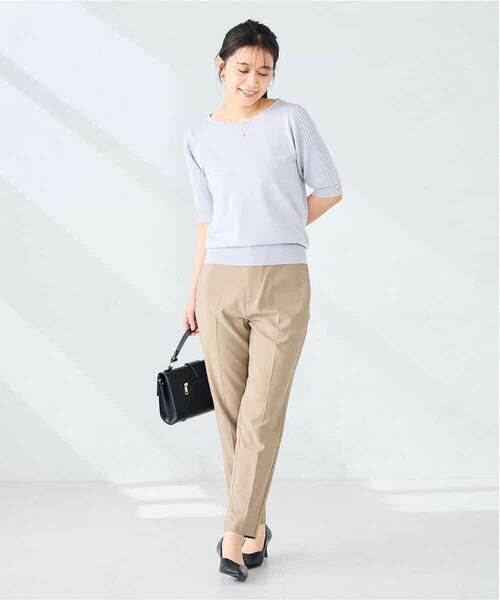 a.v.v / アー・ヴェ・ヴェ チノ・ワークパンツ | 【接触冷感/イージーケア/UVカット/吸水速乾】サマーストレッチテーパードパンツ | 詳細10