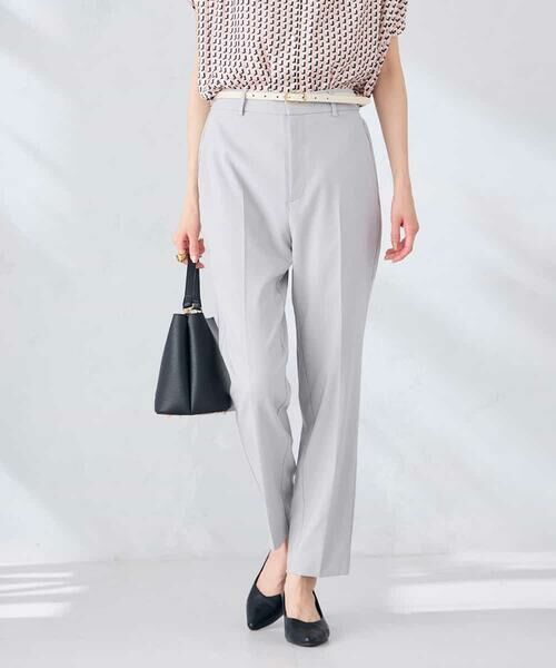 a.v.v / アー・ヴェ・ヴェ チノ・ワークパンツ | 【接触冷感/イージーケア/UVカット/吸水速乾】サマーストレッチテーパードパンツ | 詳細13