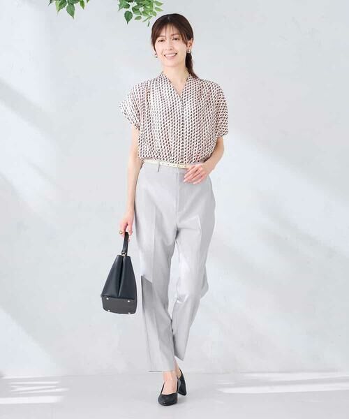 a.v.v / アー・ヴェ・ヴェ チノ・ワークパンツ | 【接触冷感/イージーケア/UVカット/吸水速乾】サマーストレッチテーパードパンツ | 詳細14