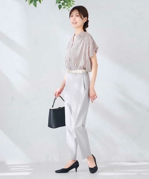 a.v.v / アー・ヴェ・ヴェ チノ・ワークパンツ | 【接触冷感/イージーケア/UVカット/吸水速乾】サマーストレッチテーパードパンツ | 詳細16