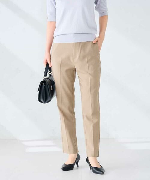 a.v.v / アー・ヴェ・ヴェ チノ・ワークパンツ | 【接触冷感/イージーケア/UVカット/吸水速乾】サマーストレッチテーパードパンツ | 詳細7