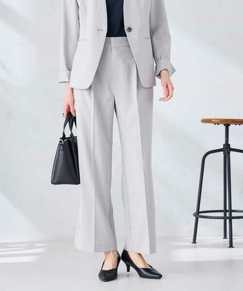 a.v.v / アー・ヴェ・ヴェ その他パンツ | 【接触冷感/イージーケア/UVカット/吸水速乾】サマーストレッチワイドパンツ | 詳細16