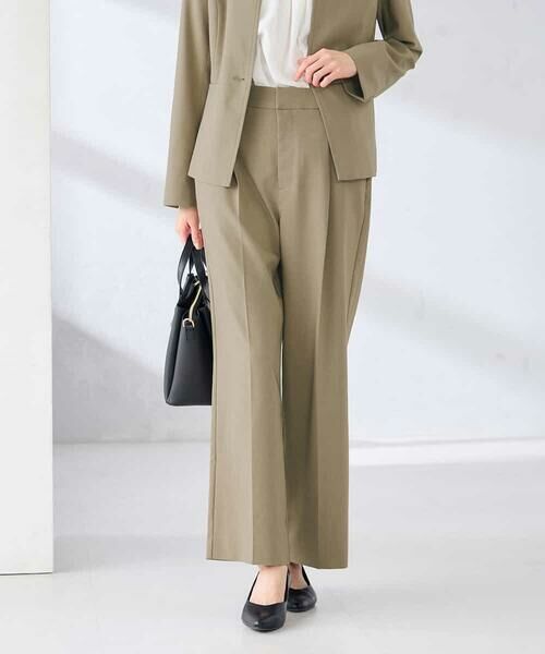 a.v.v / アー・ヴェ・ヴェ その他パンツ | 【接触冷感/イージーケア/UVカット/吸水速乾】サマーストレッチワイドパンツ | 詳細7