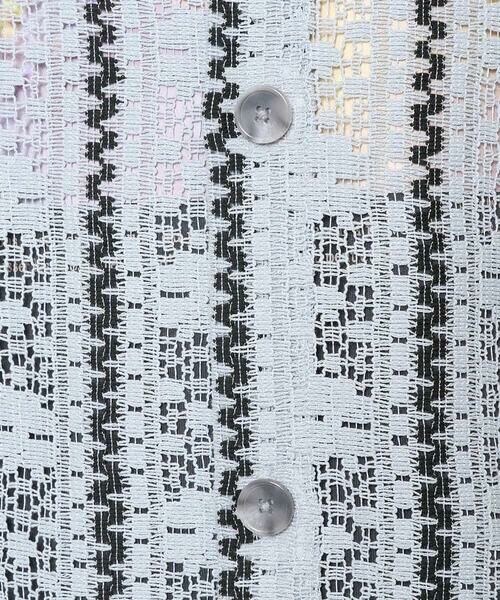 a.v.v / アー・ヴェ・ヴェ シャツ・ブラウス | 【洗濯機で洗える】透かしストライプ ワイドシルエットシャツ | 詳細27