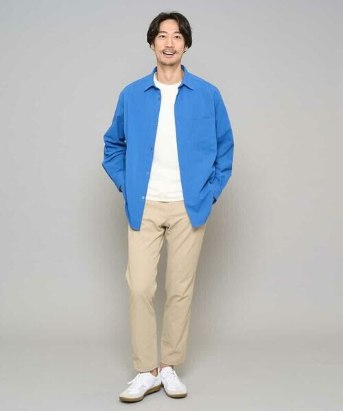 a.v.v / アー・ヴェ・ヴェ シャツ・ブラウス | 【イージーケア/洗濯機で洗える/速乾/毛玉になりにくい/ストレッチ】リライトワイドシルエットシャツ | 詳細11