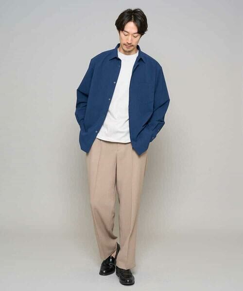 a.v.v / アー・ヴェ・ヴェ シャツ・ブラウス | 【イージーケア/洗濯機で洗える/速乾/毛玉になりにくい/ストレッチ】リライトワイドシルエットシャツ | 詳細14