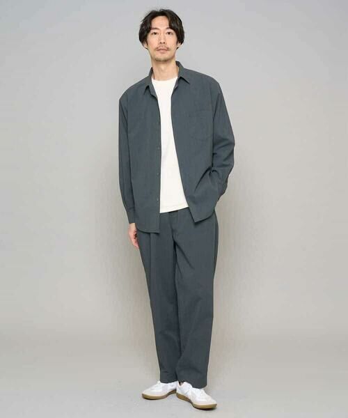 a.v.v / アー・ヴェ・ヴェ シャツ・ブラウス | 【イージーケア/洗濯機で洗える/速乾/毛玉になりにくい/ストレッチ】リライトワイドシルエットシャツ | 詳細16