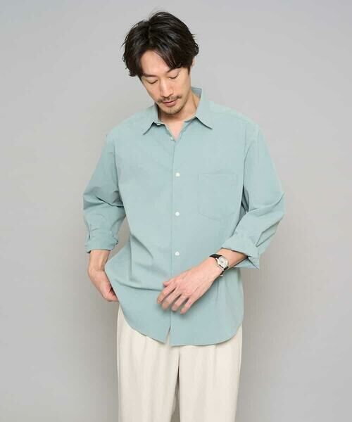 a.v.v / アー・ヴェ・ヴェ シャツ・ブラウス | 【イージーケア/洗濯機で洗える/速乾/毛玉になりにくい/ストレッチ】リライトワイドシルエットシャツ | 詳細19