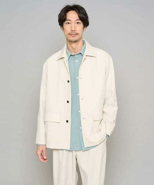 a.v.v / アー・ヴェ・ヴェ シャツ・ブラウス | 【イージーケア/洗濯機で洗える/速乾/毛玉になりにくい/ストレッチ】リライトワイドシルエットシャツ | 詳細21