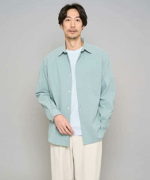 a.v.v / アー・ヴェ・ヴェ シャツ・ブラウス | 【イージーケア/洗濯機で洗える/速乾/毛玉になりにくい/ストレッチ】リライトワイドシルエットシャツ | 詳細27