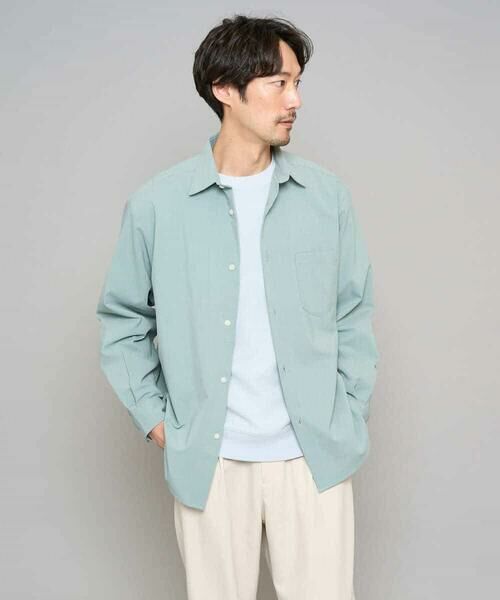 a.v.v / アー・ヴェ・ヴェ シャツ・ブラウス | 【イージーケア/洗濯機で洗える/速乾/毛玉になりにくい/ストレッチ】リライトワイドシルエットシャツ | 詳細28