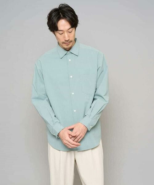 a.v.v / アー・ヴェ・ヴェ シャツ・ブラウス | 【イージーケア/洗濯機で洗える/速乾/毛玉になりにくい/ストレッチ】リライトワイドシルエットシャツ | 詳細30