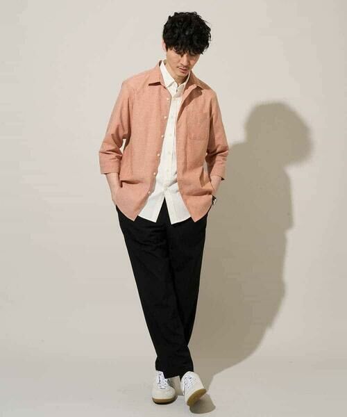 a.v.v / アー・ヴェ・ヴェ シャツ・ブラウス | 【イージーケア/洗濯機で洗える/速乾/接触冷感/ストレッチ】ポリエステルアサシチブソデシャツ | 詳細10