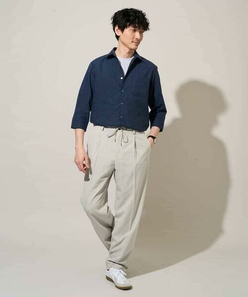 a.v.v / アー・ヴェ・ヴェ シャツ・ブラウス | 【イージーケア/洗濯機で洗える/速乾/接触冷感/ストレッチ】ポリエステルアサシチブソデシャツ | 詳細18