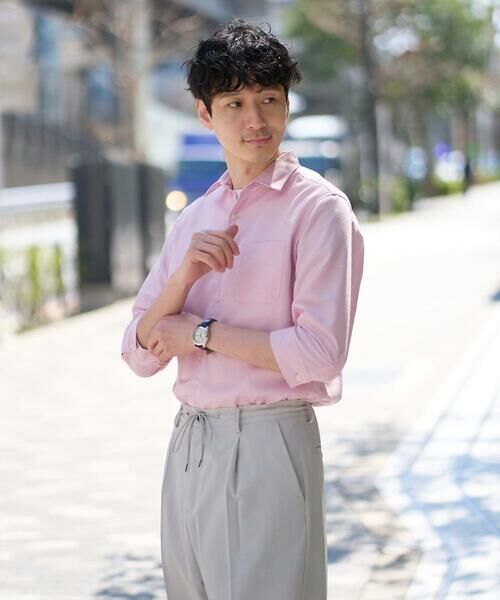 a.v.v / アー・ヴェ・ヴェ シャツ・ブラウス | 【イージーケア/洗濯機で洗える/速乾/接触冷感/ストレッチ】ポリエステルアサシチブソデシャツ | 詳細23