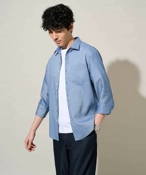 a.v.v / アー・ヴェ・ヴェ シャツ・ブラウス | 【イージーケア/洗濯機で洗える/速乾/接触冷感/ストレッチ】ポリエステルアサシチブソデシャツ | 詳細27