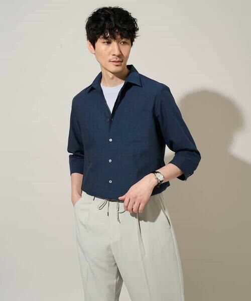 a.v.v / アー・ヴェ・ヴェ シャツ・ブラウス | 【イージーケア/洗濯機で洗える/速乾/接触冷感/ストレッチ】ポリエステルアサシチブソデシャツ | 詳細29