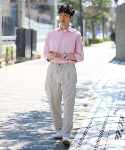 a.v.v / アー・ヴェ・ヴェ シャツ・ブラウス | 【イージーケア/洗濯機で洗える/速乾/接触冷感/ストレッチ】ポリエステルアサシチブソデシャツ | 詳細6