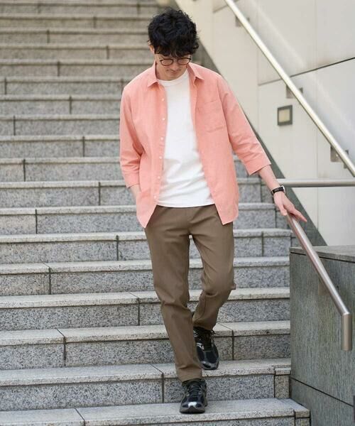 a.v.v / アー・ヴェ・ヴェ シャツ・ブラウス | 【イージーケア/洗濯機で洗える/速乾/接触冷感/ストレッチ】ポリエステルアサシチブソデシャツ | 詳細9