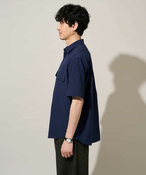 a.v.v / アー・ヴェ・ヴェ シャツ・ブラウス | 【イージーケア/洗濯機で洗える/接触冷感/吸水速乾/UVカット/ストレッチ】リライト　Ｗポケットシャツ | 詳細12
