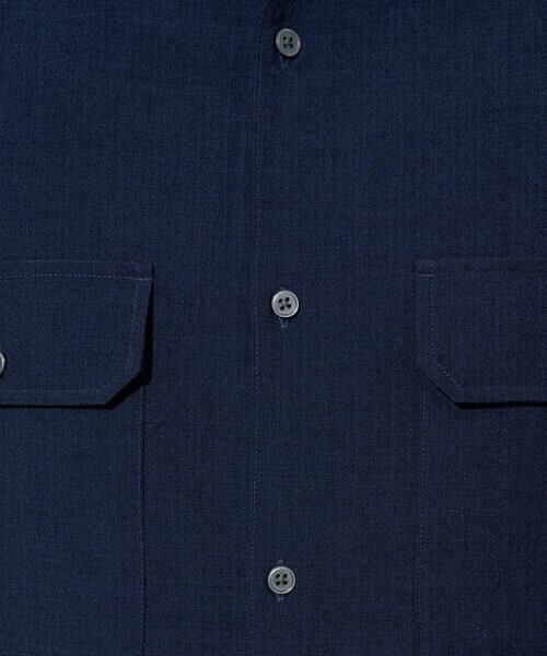 a.v.v / アー・ヴェ・ヴェ シャツ・ブラウス | 【イージーケア/洗濯機で洗える/接触冷感/吸水速乾/UVカット/ストレッチ】リライト　Ｗポケットシャツ | 詳細17