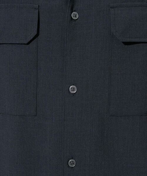 a.v.v / アー・ヴェ・ヴェ シャツ・ブラウス | 【イージーケア/洗濯機で洗える/接触冷感/吸水速乾/UVカット/ストレッチ】リライト　Ｗポケットシャツ | 詳細18