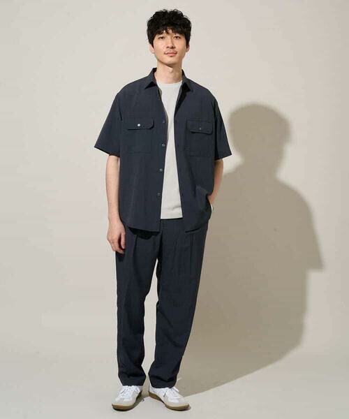 a.v.v / アー・ヴェ・ヴェ シャツ・ブラウス | 【イージーケア/洗濯機で洗える/接触冷感/吸水速乾/UVカット/ストレッチ】リライト　Ｗポケットシャツ | 詳細5