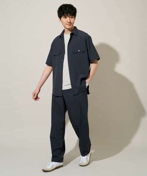 a.v.v / アー・ヴェ・ヴェ シャツ・ブラウス | 【イージーケア/洗濯機で洗える/接触冷感/吸水速乾/UVカット/ストレッチ】リライト　Ｗポケットシャツ | 詳細6