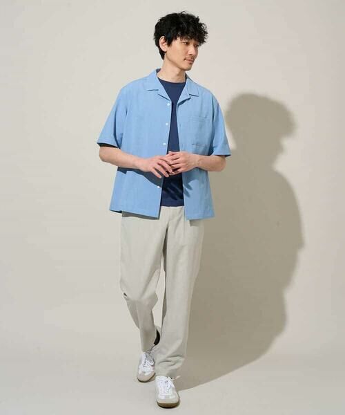 a.v.v / アー・ヴェ・ヴェ シャツ・ブラウス | 【イージーケア/洗濯機で洗える/接触冷感/吸水速乾/UVカット/ストレッチ】リライト オープンカラーシャツ | 詳細13