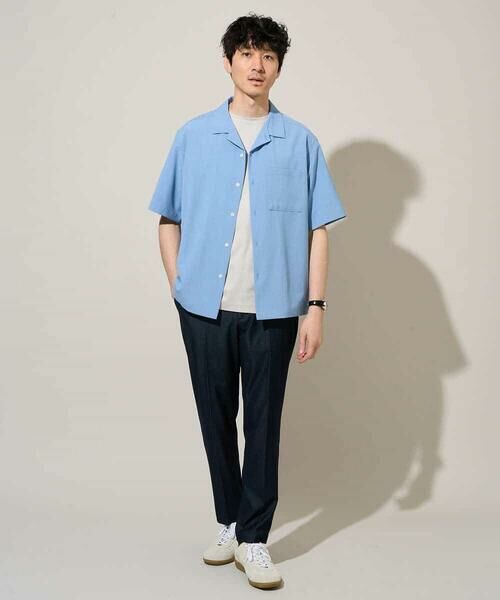 a.v.v / アー・ヴェ・ヴェ シャツ・ブラウス | 【イージーケア/洗濯機で洗える/接触冷感/吸水速乾/UVカット/ストレッチ】リライト オープンカラーシャツ | 詳細15