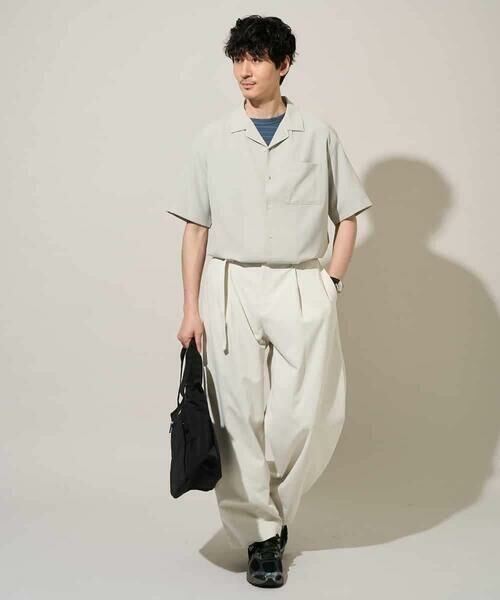 a.v.v / アー・ヴェ・ヴェ シャツ・ブラウス | 【イージーケア/洗濯機で洗える/接触冷感/吸水速乾/UVカット/ストレッチ】リライト オープンカラーシャツ | 詳細20