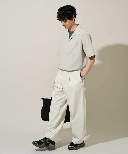 a.v.v / アー・ヴェ・ヴェ シャツ・ブラウス | 【イージーケア/洗濯機で洗える/接触冷感/吸水速乾/UVカット/ストレッチ】リライト オープンカラーシャツ | 詳細21